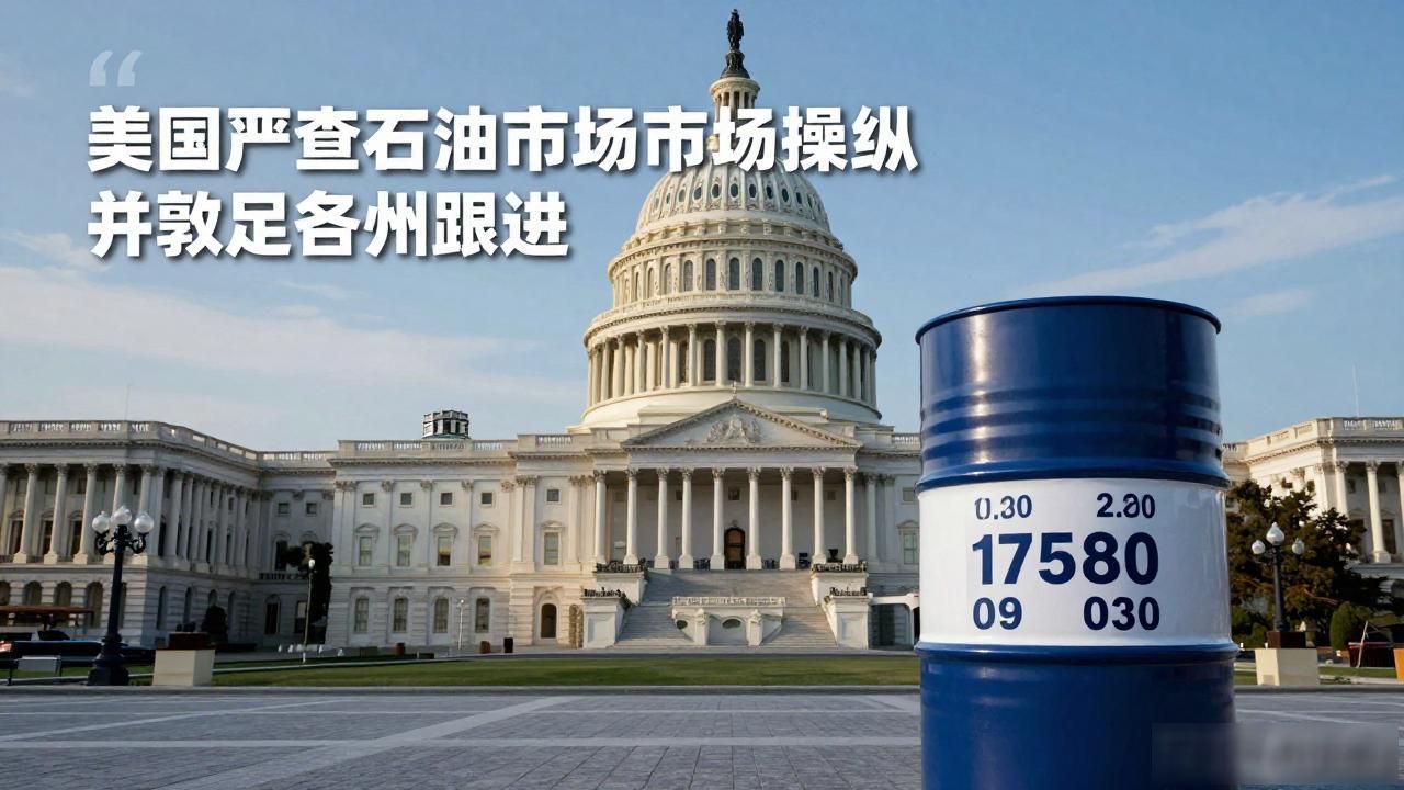 美国严查石油市场价格操纵并敦促各州跟进