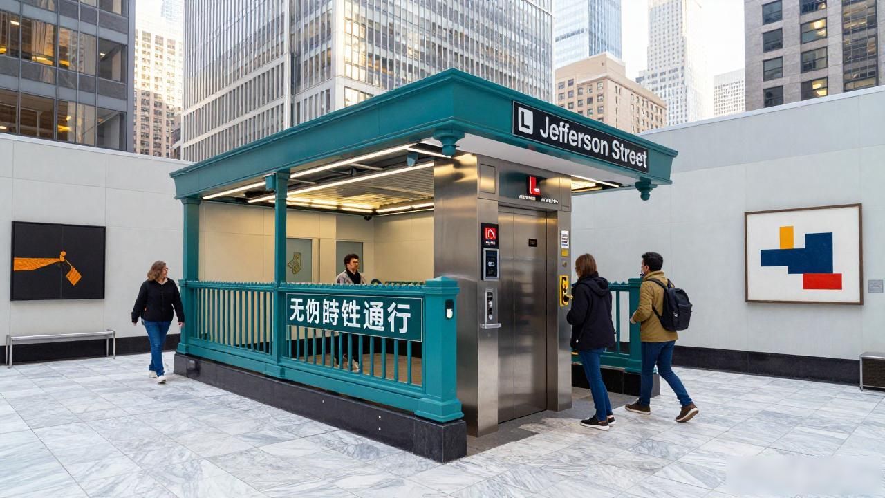 _纽约地铁有电梯吗_纽约地铁站台