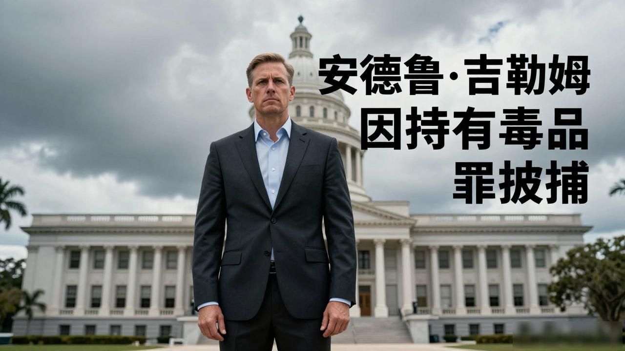 前佛罗里达州州长候选人安德鲁·吉勒姆因持有毒品罪被捕__前佛罗里达州州长候选人安德鲁·吉勒姆因持有毒品罪被捕