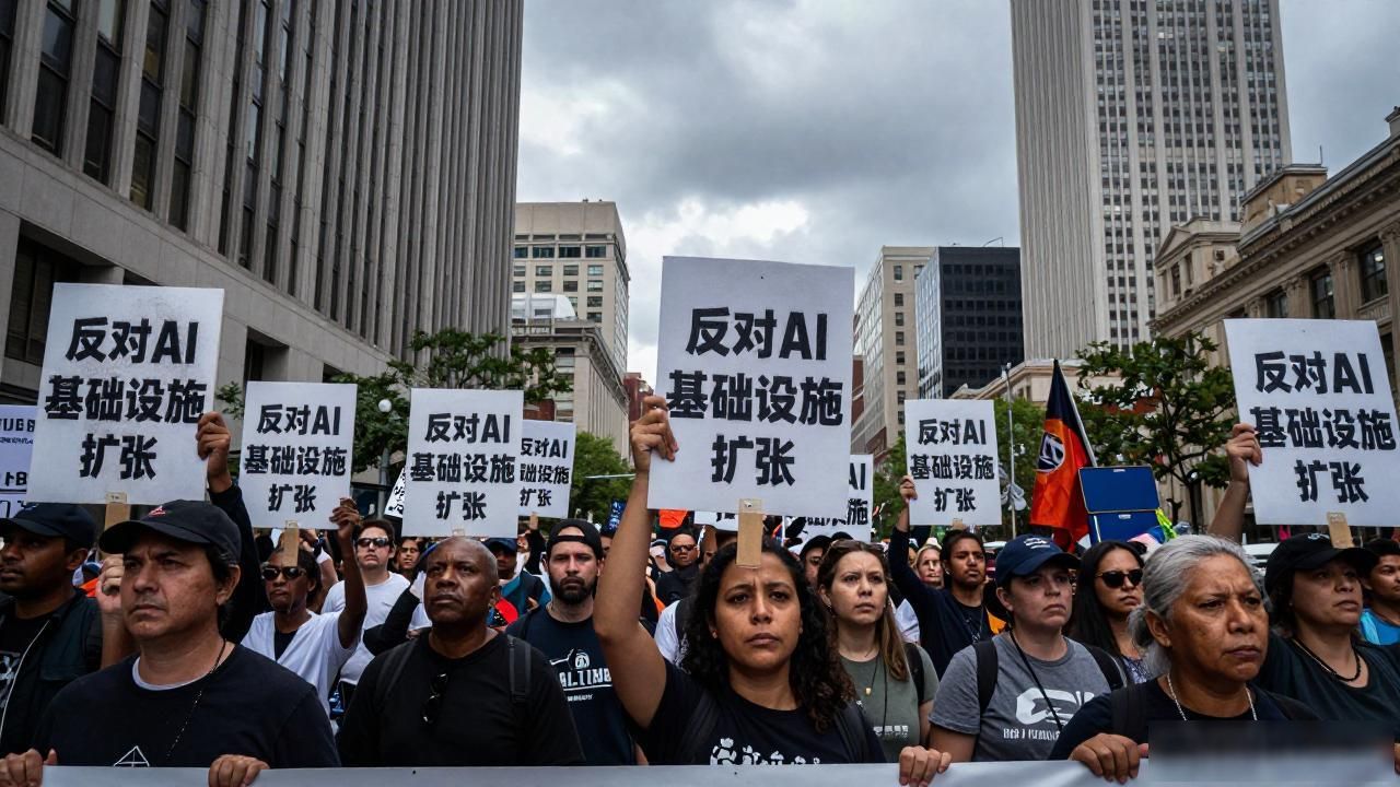 美国数据中心抗议蔓延全国 至少125地示威反对AI基础设施扩张_美国数据中心抗议蔓延全国 至少125地示威反对AI基础设施扩张_