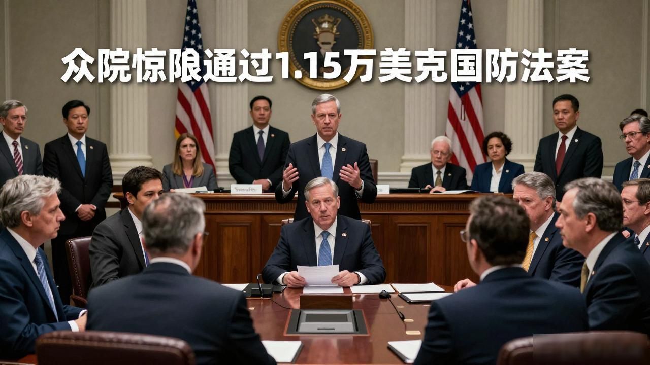 众院惊险通过1.15万亿美元国防法案_众院惊险通过1.15万亿美元国防法案_
