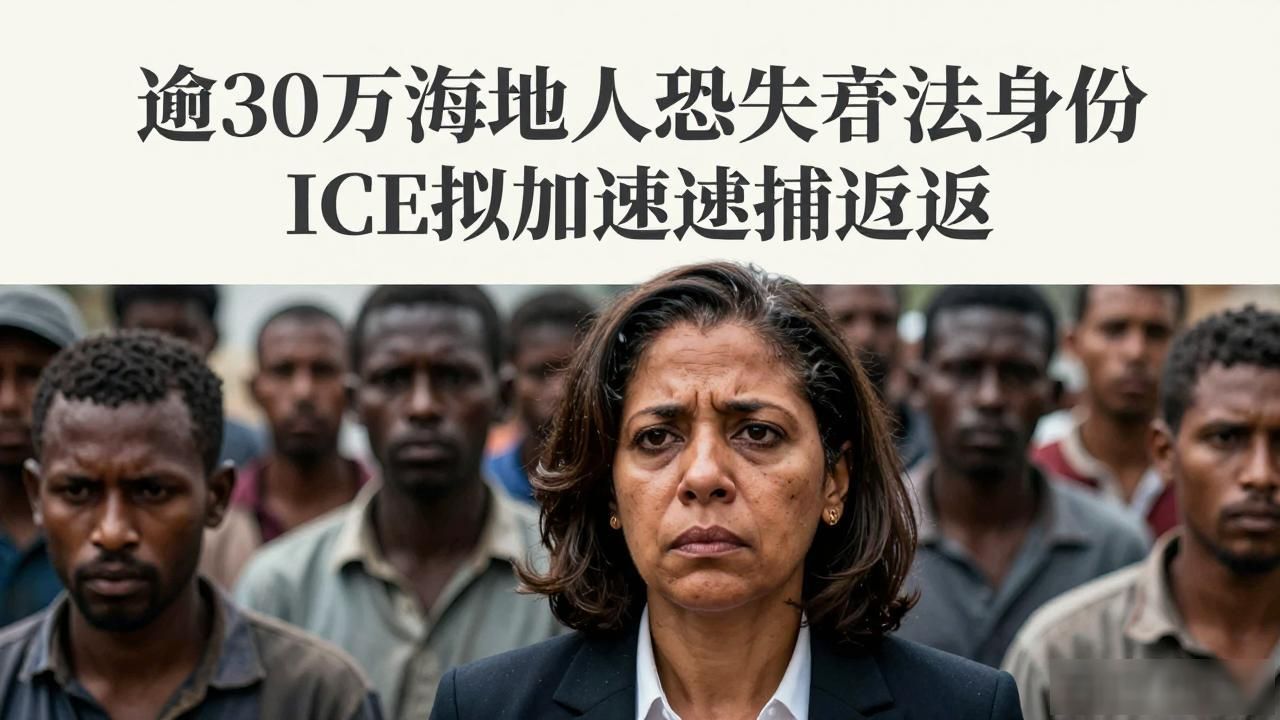 _逾30万海地人恐失合法身份 ICE拟加速逮捕遣返_逾30万海地人恐失合法身份 ICE拟加速逮捕遣返