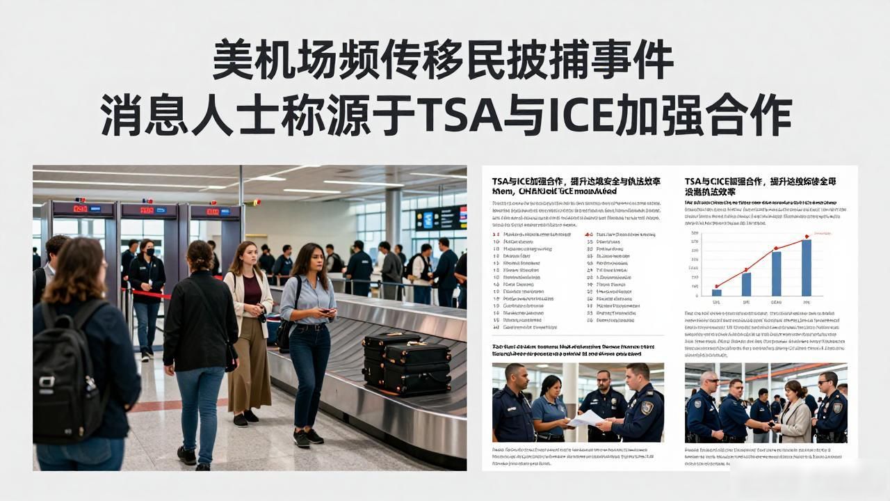 美机场频传移民被捕事件 消息人士称源于TSA与ICE加强合作